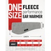 image:imageFleece Ear Warmer Headband Women  Running Ski Winter Ear Covers BlackGray