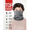 image:imageKids Fleece Neck Warmer  Toddler Scarf Neck Gaiter Boys Girls WinterGray