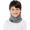 image:imageKids Fleece Neck Warmer  Boys Girls Winter Scarf Neck Gaiter ScarfGray