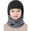 image:imageToddler Balaclava Ski Mask  Kids Fleece Neck Warmer Boys Girls WinterGray