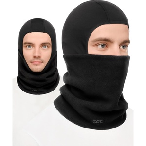 image:imageFleece Ski Mask Balaclava for Men  Neck Warmer Windproof WinterBlack