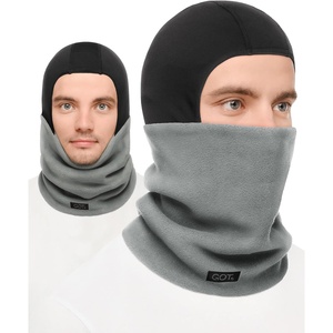 image:imageFleece Ski Mask Balaclava for Men  Neck Warmer Windproof WinterGray