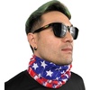 image:imageFace Mask Neck Gaiter Sun Wind Dust Protection Men WomenAmerican Flag Grunge