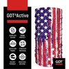 image:imageFace Mask Neck Gaiter Sun Wind Dust Protection Men WomenAmerican Flag Grunge