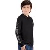 image:imageGOT Sports Kids Fishing Hoodie Shirt UPF 50 Long Sleeve Boys GirlsFish Flag Black