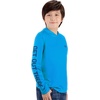 image:imageGOT Sports Kids Fishing Hoodie Shirt UPF 50 Long Sleeve Boys GirlsFish Flag Blue