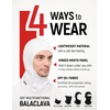 image:imageUPF 50 Balaclava Ski Mask for Men Women  UV Face Mask Motorcycle ShiestyWhite
