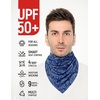 image:imageUPF 50 Cooling Bandana for Men amp Women  UV Sun Protection Neck ScarfNavy Paisley