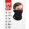 image:imageUPF 50 Cooling Neck Gaiter  Fishing Face Mask Sun Protection Men WomenBlack