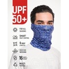 image:imageUPF 50 Cooling Neck Gaiter  Fishing Face Mask Sun Protection Men WomenNavy Paisley