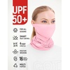 image:imageUPF 50 Cooling Neck Gaiter  Fishing Face Mask Sun Protection Men WomenPink