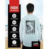 image:imageUPF 50 Fishing Hoodie Shirt for Men Women  Long Sleeve Sun ProtectionBlue Bass