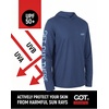 image:imageUPF 50 Fishing Hoodie Shirt for Men Women  Long Sleeve Sun ProtectionTools of the Trade