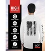 image:imageUPF 50 Fishing Hoodie Shirt for Men Women  Long Sleeve Sun ProtectionWhite American Flag