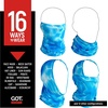 image:imageUPF 50 Fishing Neck Gaiter  UV Face Mask Sun Protection for Men WomenAqua Blue