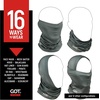image:imageUPF 50 Fishing Neck Gaiter  UV Face Mask Sun Protection for Men WomenGunmetal Gray