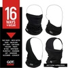 image:imageUPF 50 Fishing Neck Gaiter  UV Face Mask Sun Protection for Men WomenMidnight Black
