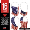 image:imageUPF 50 Fishing Neck Gaiter  UV Face Mask Sun Protection for Men WomenOld Glory American Flag