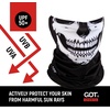 image:imageUPF 50 Fishing Neck Gaiter  UV Face Mask Sun Protection for Men WomenSkull