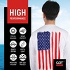 image:imageUPF 50 Fishing T Shirts for Men Women Long Sleeve  UV Sun ProtectionAmerican Flag