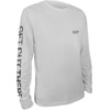 image:imageUPF 50 Fishing T Shirts for Men Women Long Sleeve  UV Sun ProtectionGray Shirt American Flag