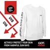 image:imageUPF 50 Fishing T Shirts for Men Women Long Sleeve  UV Sun ProtectionMahimahi