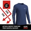 image:imageUPF 50 Fishing T Shirts for Men Women Long Sleeve  UV Sun ProtectionThe Bone Fisher