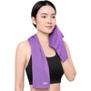 image:imageInstant Cooling Towel Neck amp Face  Sweat Rag Neck Wraps Gym WorkoutPurple