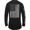 image:imageUPF 50 Fishing T Shirts for Men Women Long Sleeve  UV Sun ProtectionBlack Shirt American Flag