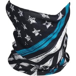 image:imageFace Mask Neck Gaiter Sun Wind Dust Protection Men WomenBlue Line American Flag