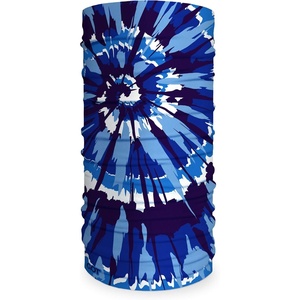 image:imageTube Bandana Neck Gaiter for Women Men  Face Mask Hair Wrap Head ScarfPsychedelic Blue Tiedye