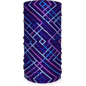image:imageTube Bandana Neck Gaiter for Women Men  Face Mask Hair Wrap Head ScarfPurple Chevron