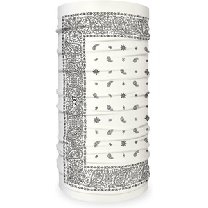 image:imageTube Bandana Neck Gaiter for Women Men  Face Mask Hair Wrap Head ScarfWhite Paisley