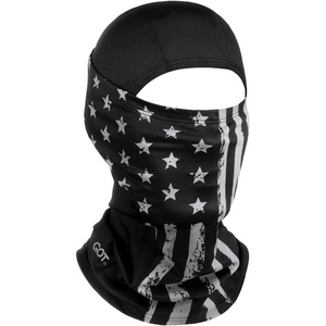 image:imageUPF 50 Balaclava Ski Mask for Men Women  UV Face Mask Motorcycle ShiestyBlack Flag