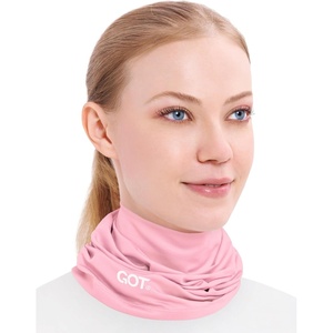 image:imageUPF 50 Cooling Neck Gaiter  Fishing Face Mask Sun Protection Men WomenPink