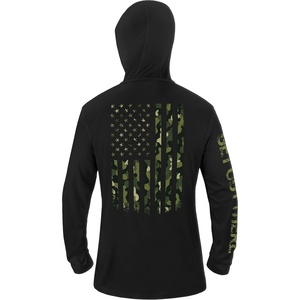 image:imageUPF 50 Fishing Hoodie Shirt for Men Women  Long Sleeve Sun ProtectionCamo Flag