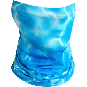 image:imageUPF 50 Fishing Neck Gaiter  UV Face Mask Sun Protection for Men WomenAqua Blue