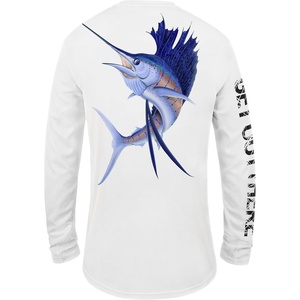 image:imageUPF 50 Fishing T Shirts for Men Women Long Sleeve  UV Sun ProtectionSailfish