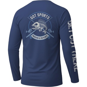 image:imageUPF 50 Fishing T Shirts for Men Women Long Sleeve  UV Sun ProtectionThe Bone Fisher
