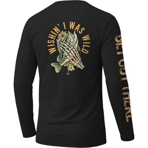 image:imageUPF 50 Fishing T Shirts for Men Women Long Sleeve  UV Sun ProtectionWild Catch
