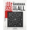 image:imageCotton Bandana for Women amp Men  Running Head Scarf Hair Wrap Neck KerchiefBlack Sun Flower