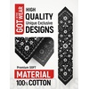 image:imageCotton Bandana for Women amp Men  Running Head Scarf Hair Wrap Neck KerchiefBlack Sun Flower