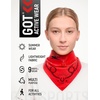 image:imageCotton Bandana for Women amp Men  Running Head Scarf Hair Wrap Neck KerchiefRed Western Nature