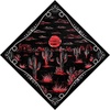 image:imageCotton Bandana for Women amp Men  Running Head Scarf Hair Wrap Neck KerchiefBlack Western Nature